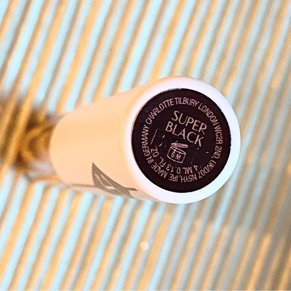 Charlotte Tilbury Pillow Talk Push Up Mascara SUPER BLACK TRAVEL SIZE 4ml - Picture 3 of 3
